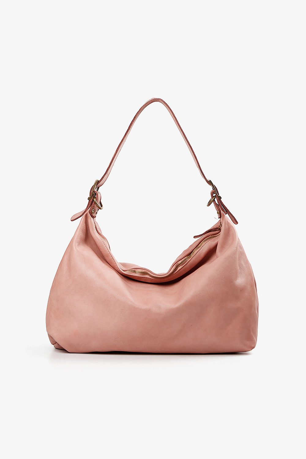 Ana 極簡方型側背包 粉紅