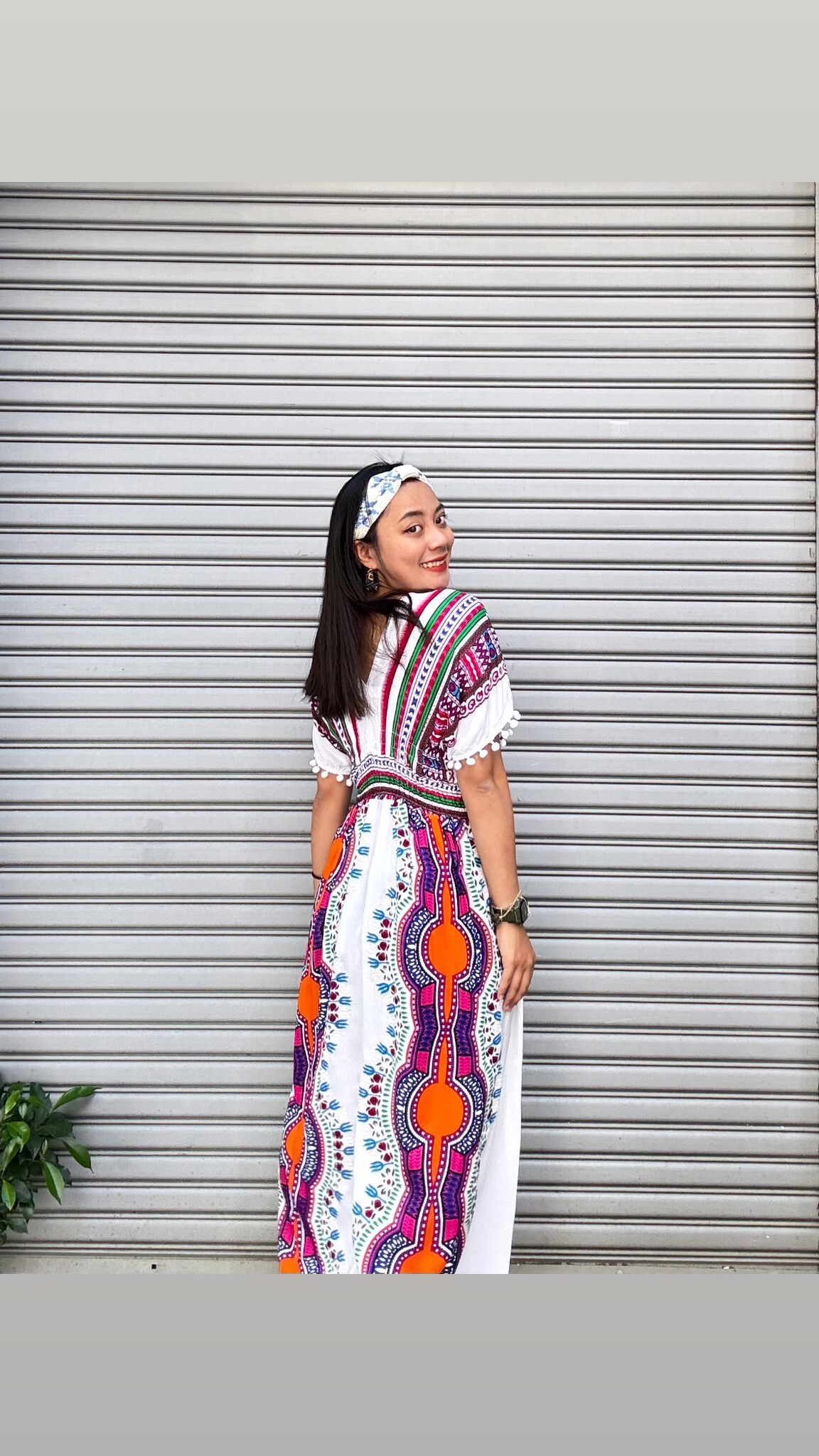 TOAG選品 / 圖騰雙Ｖ洋裝