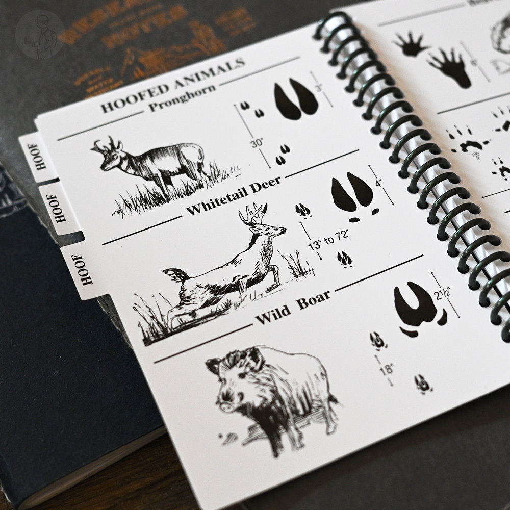 Pocket Guide 動物足跡 隨身書