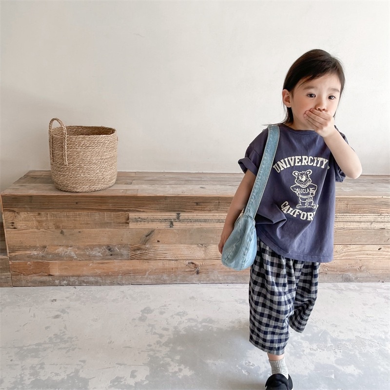 兩色UCLA熊熊上衣