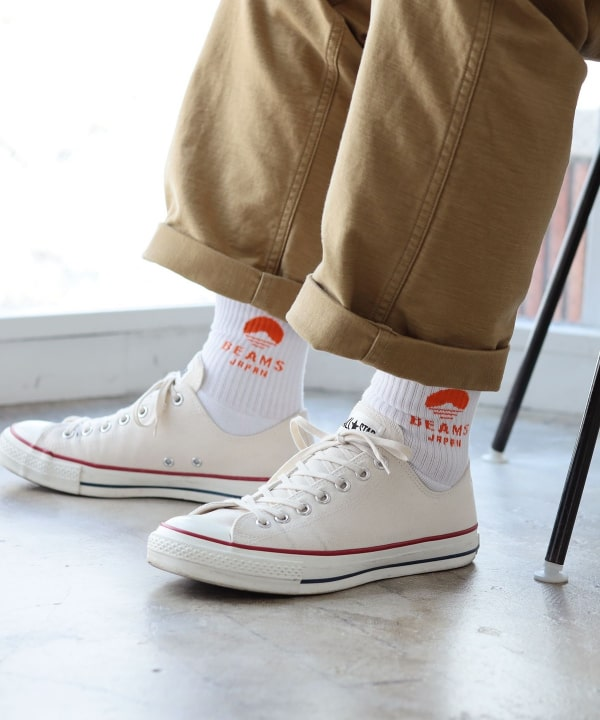 日本BEAMS JAPAN 富士山經典LOGO襪