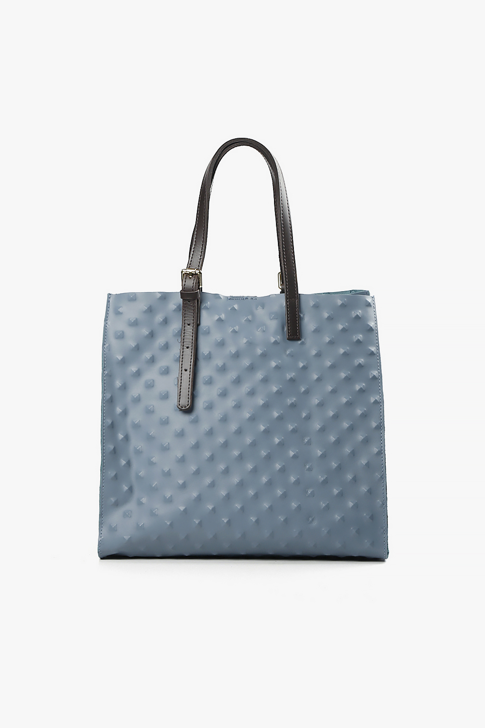 POP 立體壓紋托特包 淺藍