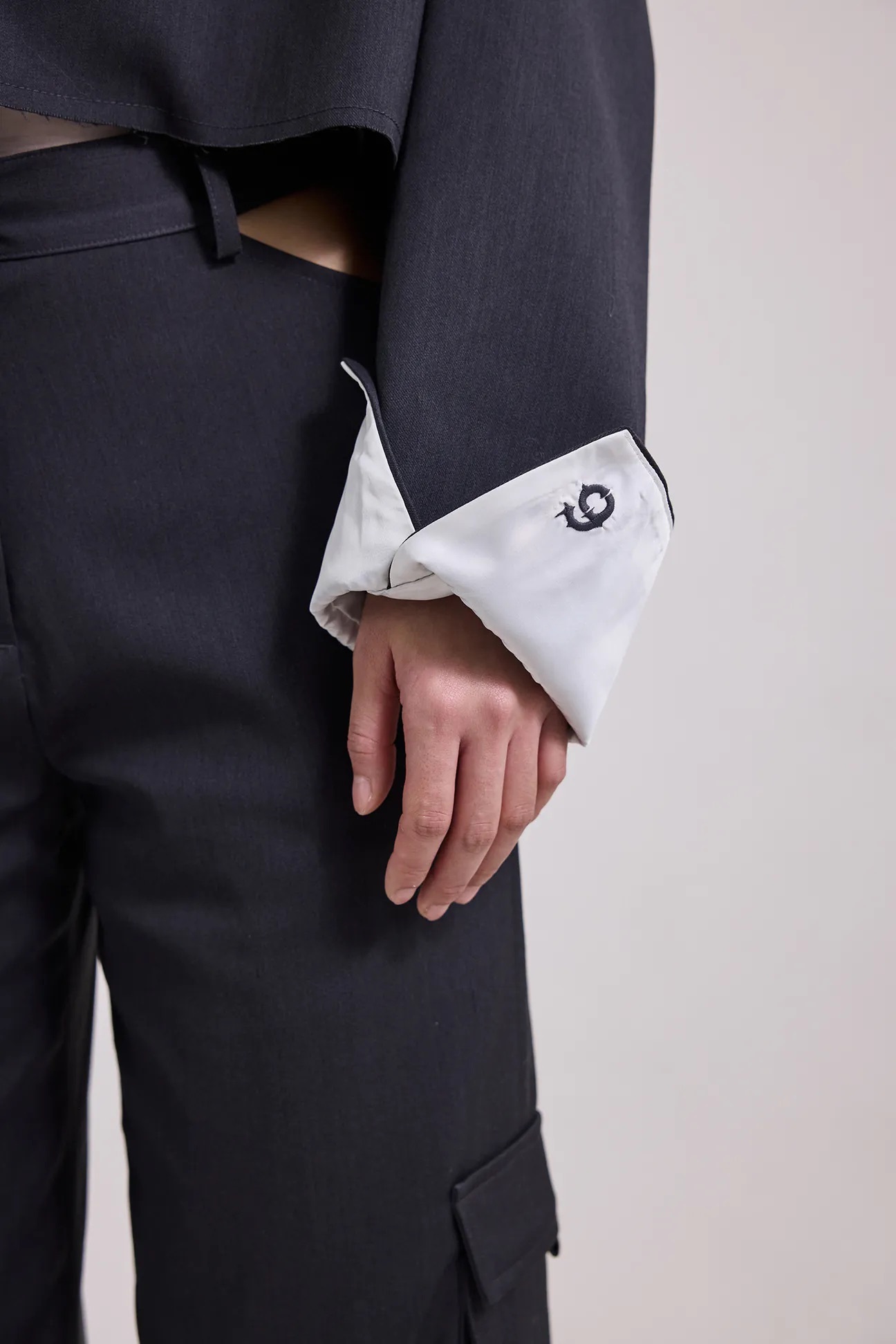 Silver9 不收邊闊肩西外(男女款)