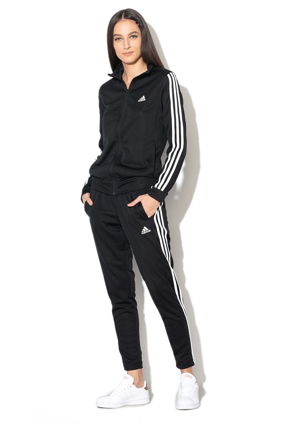 ADIDAS TEAM SPORTS 愛迪達 基本款 長褲 經典 三線運動褲 DV2431