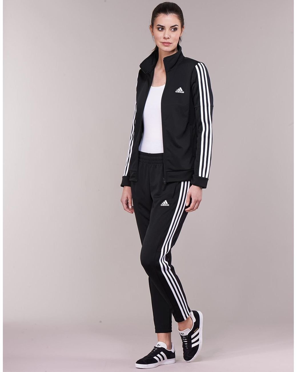 ADIDAS TEAM SPORTS 愛迪達 基本款 長褲 經典 三線運動褲 DV2431
