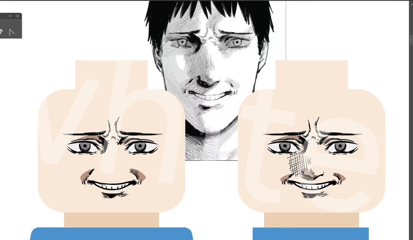 【White Brick】Agni’s face