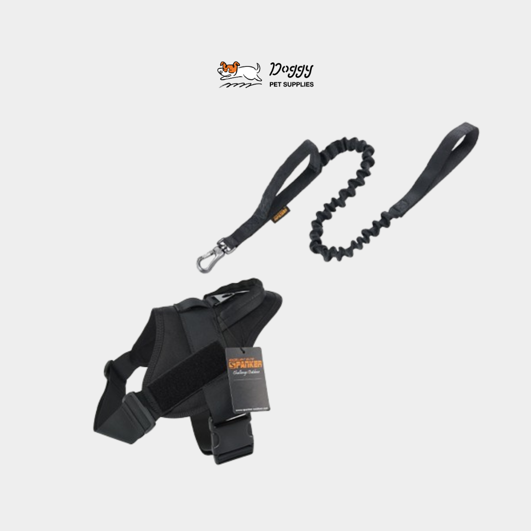 【 OneTigris 】經典款機能胸背帶-含牽繩(軍綠/卡其/黑色)