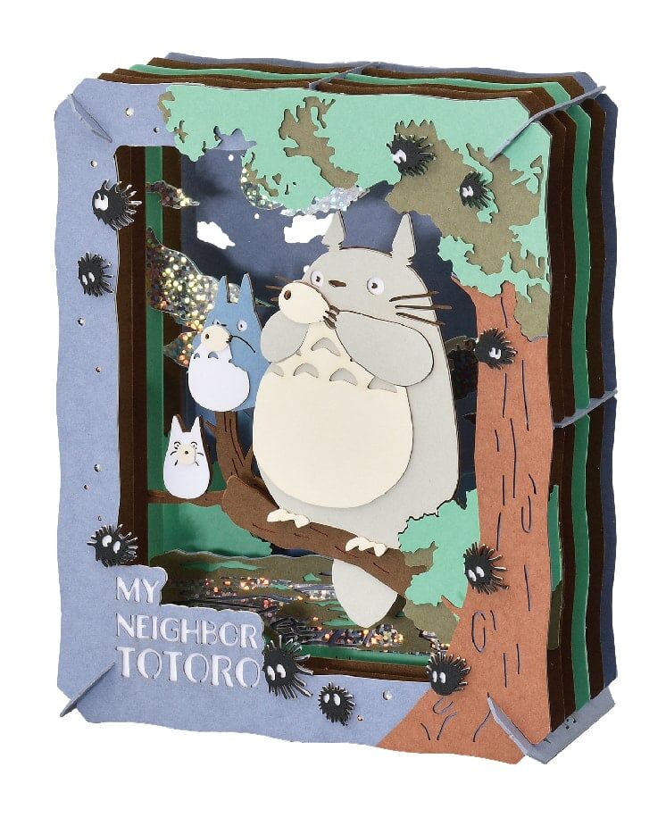 紙劇場 龍貓 龍貓吹陶笛