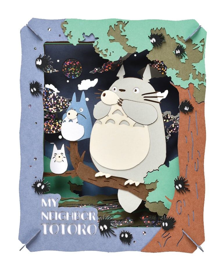 紙劇場 龍貓 龍貓吹陶笛