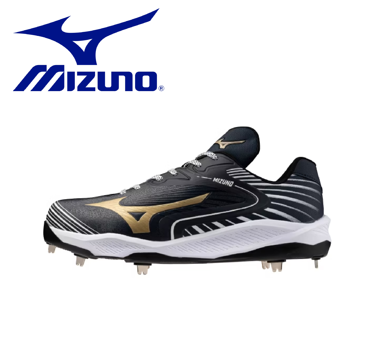 <MIZUNO美津濃>棒球釘鞋-CUSHIONREVO ELITE WIDE-11GM254109