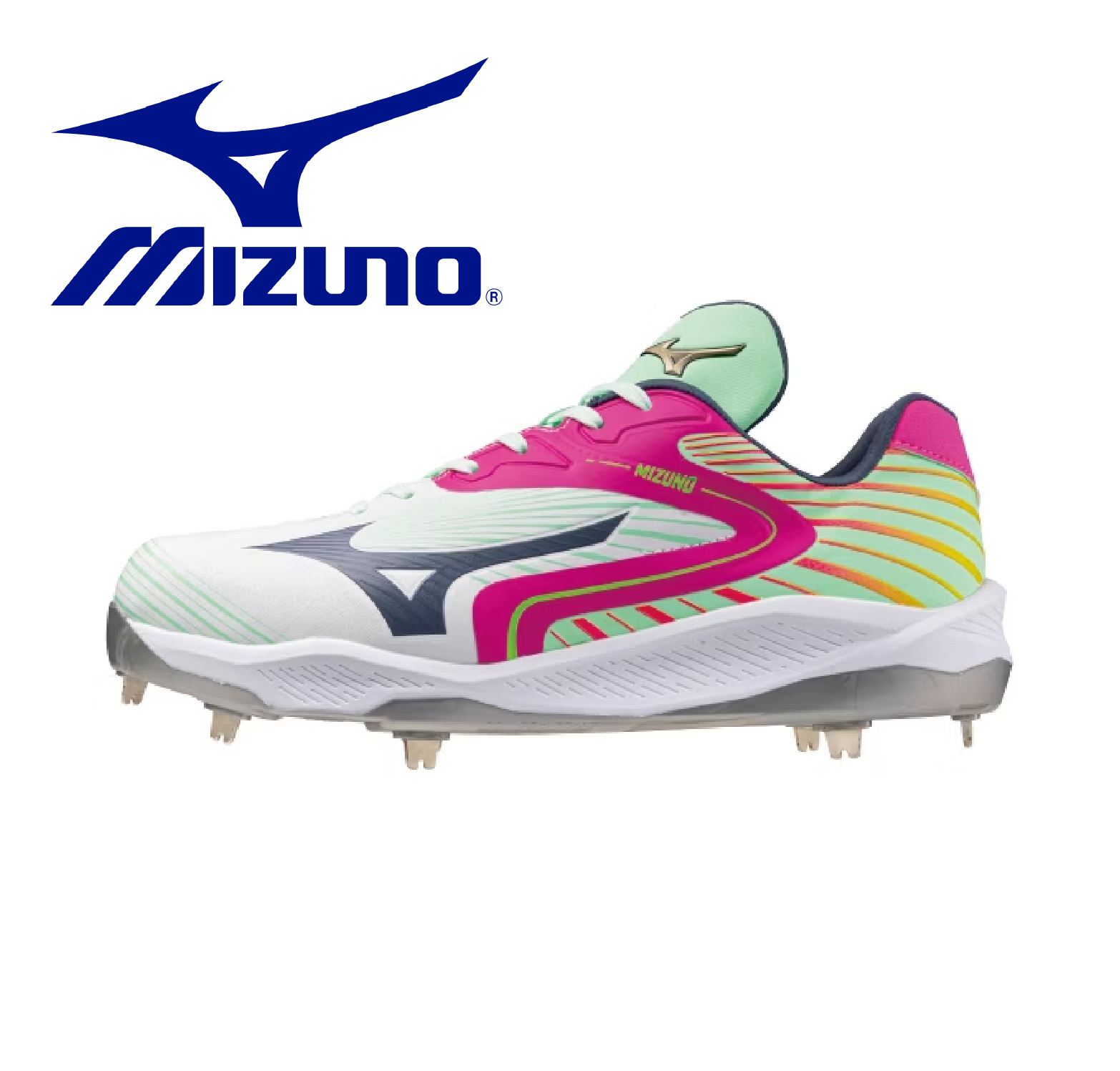 <MIZUNO美津濃>棒球釘鞋-CUSHIONREVO ELITE WIDE-11GM254135