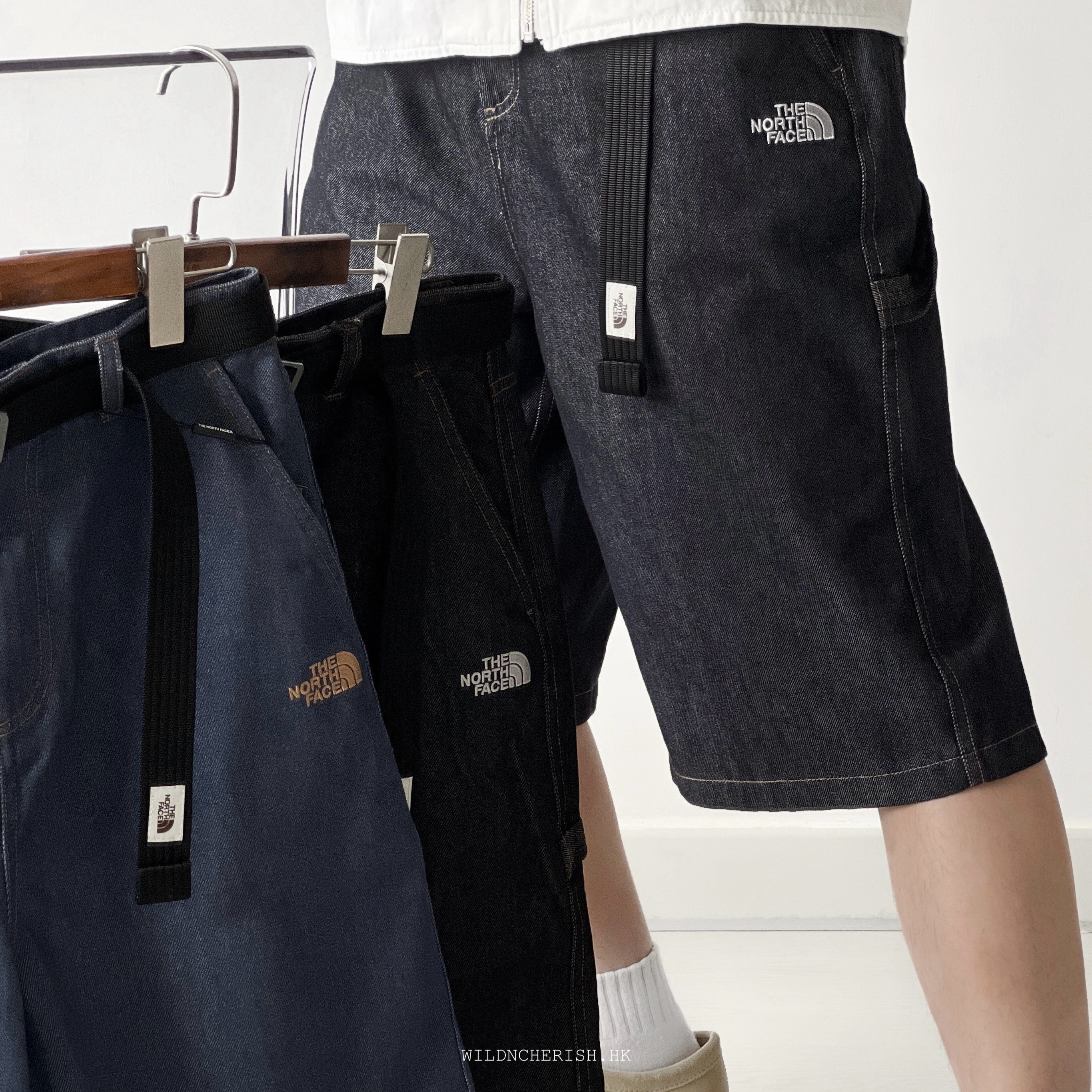 現貨| The North Face Carpenter Denim Bermuda Shorts 牛仔褲
