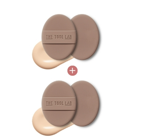 韓國代購The Tool Lab - 光澤粉撲 (Regular / Round) (6個)