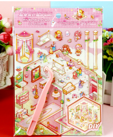 迷你世界造景贴纸系列 180-185