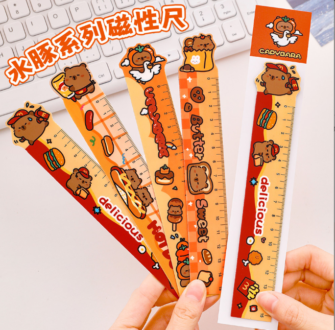 卡皮巴拉磁性尺（款式随机）
