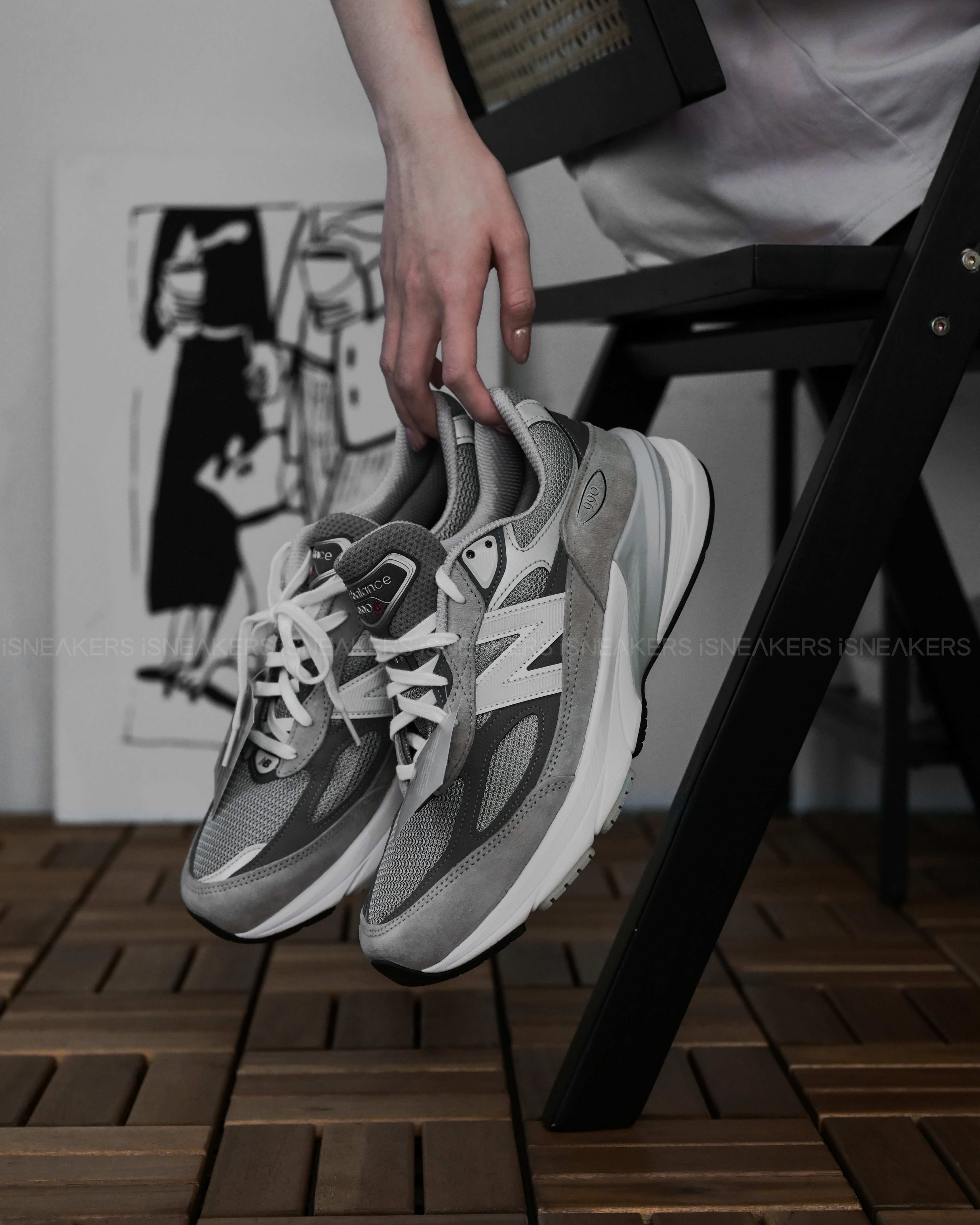 iSNEAKERS｜New Balance Made in USA 990v6 "Gray" 元祖灰 M990GL6