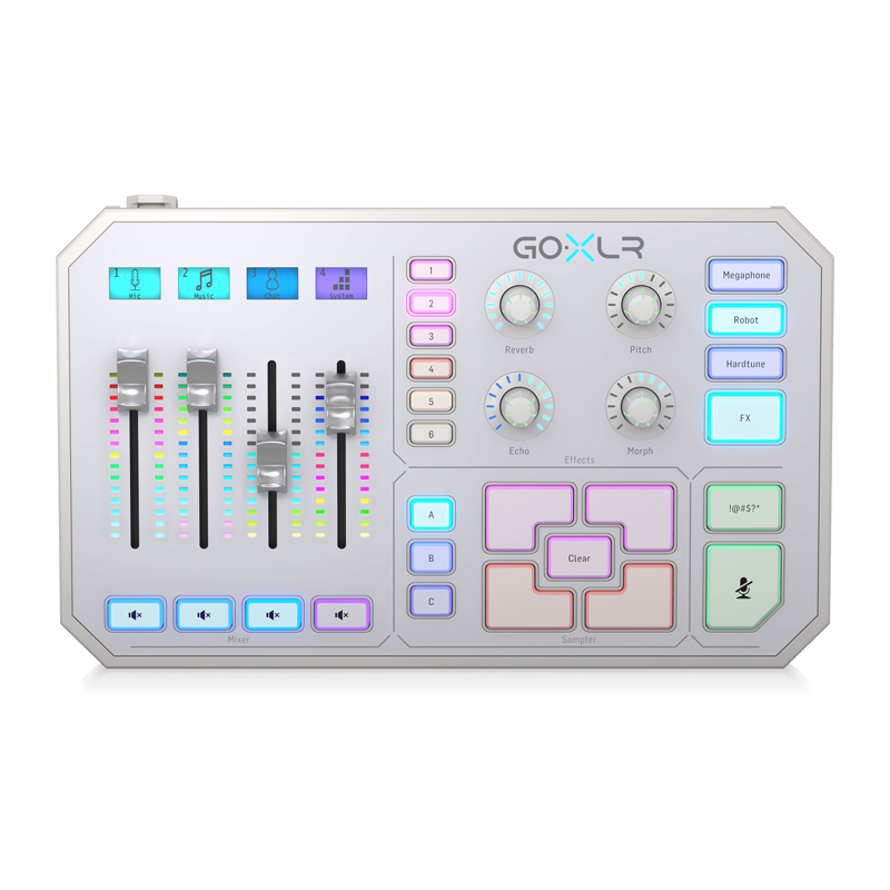 TC Helicon Go XLR 電競直播錄音介面 白色