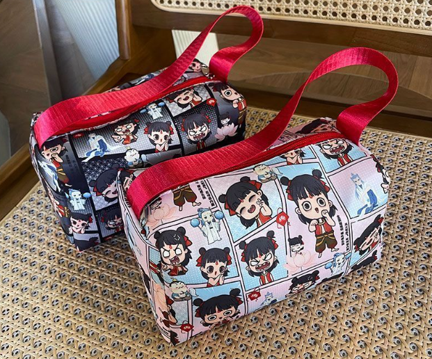 清货 哪吒大容量铅笔盒化妆包