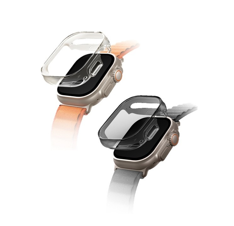 UNIQ Garde Ultra Apple Watch 全包覆輕薄透明防撞保護殼