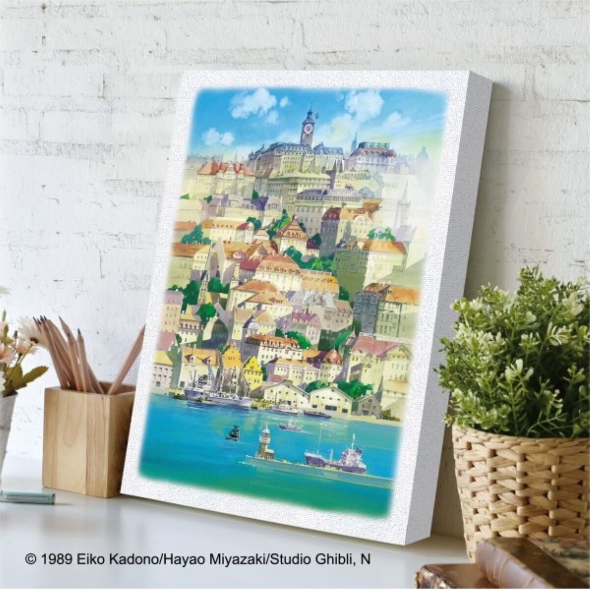 366片藝術拼圖 魔女宅急便 浮在海上的城鎮