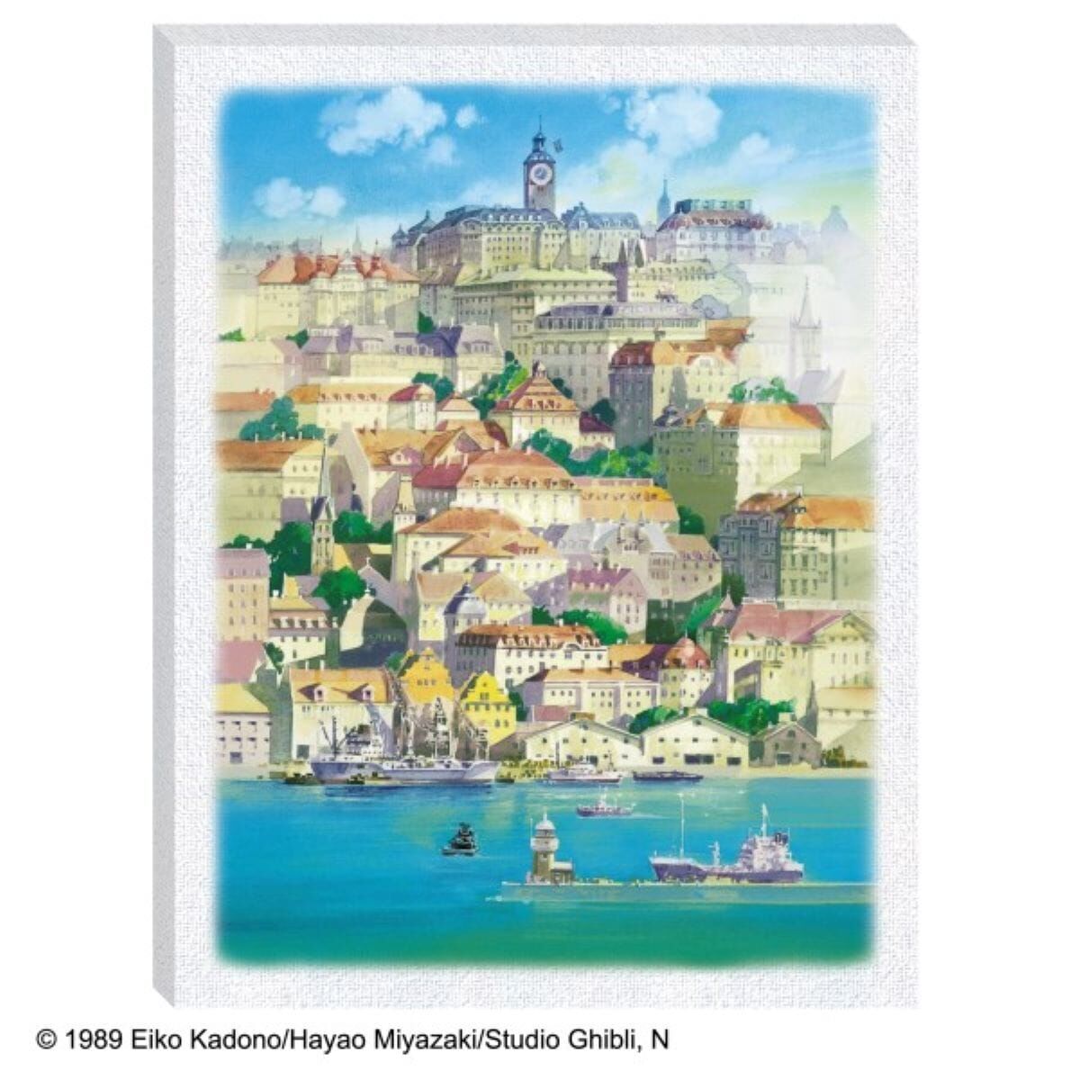 366片藝術拼圖 魔女宅急便 浮在海上的城鎮