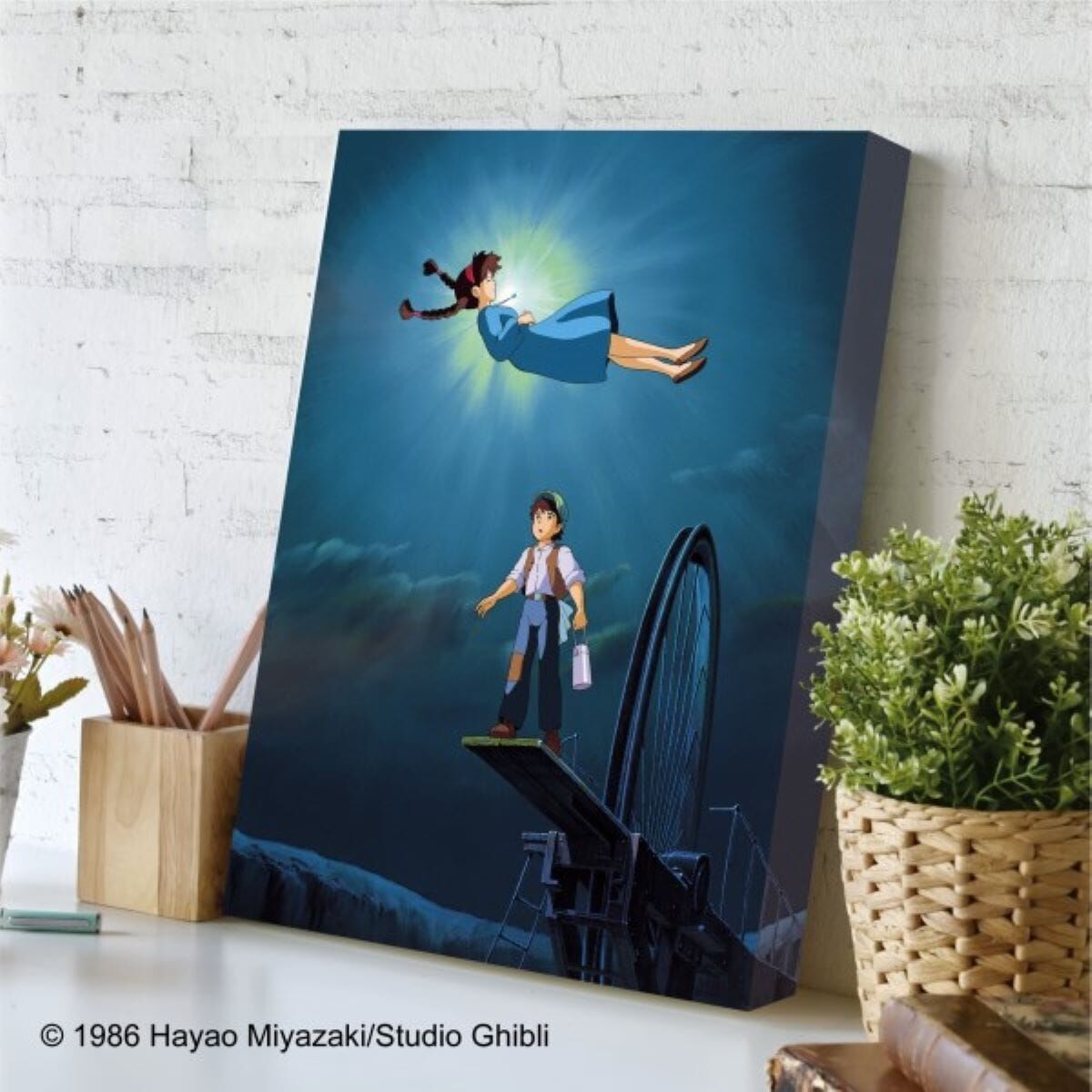 366片藝術拼圖 天空之城 從天而降的少女