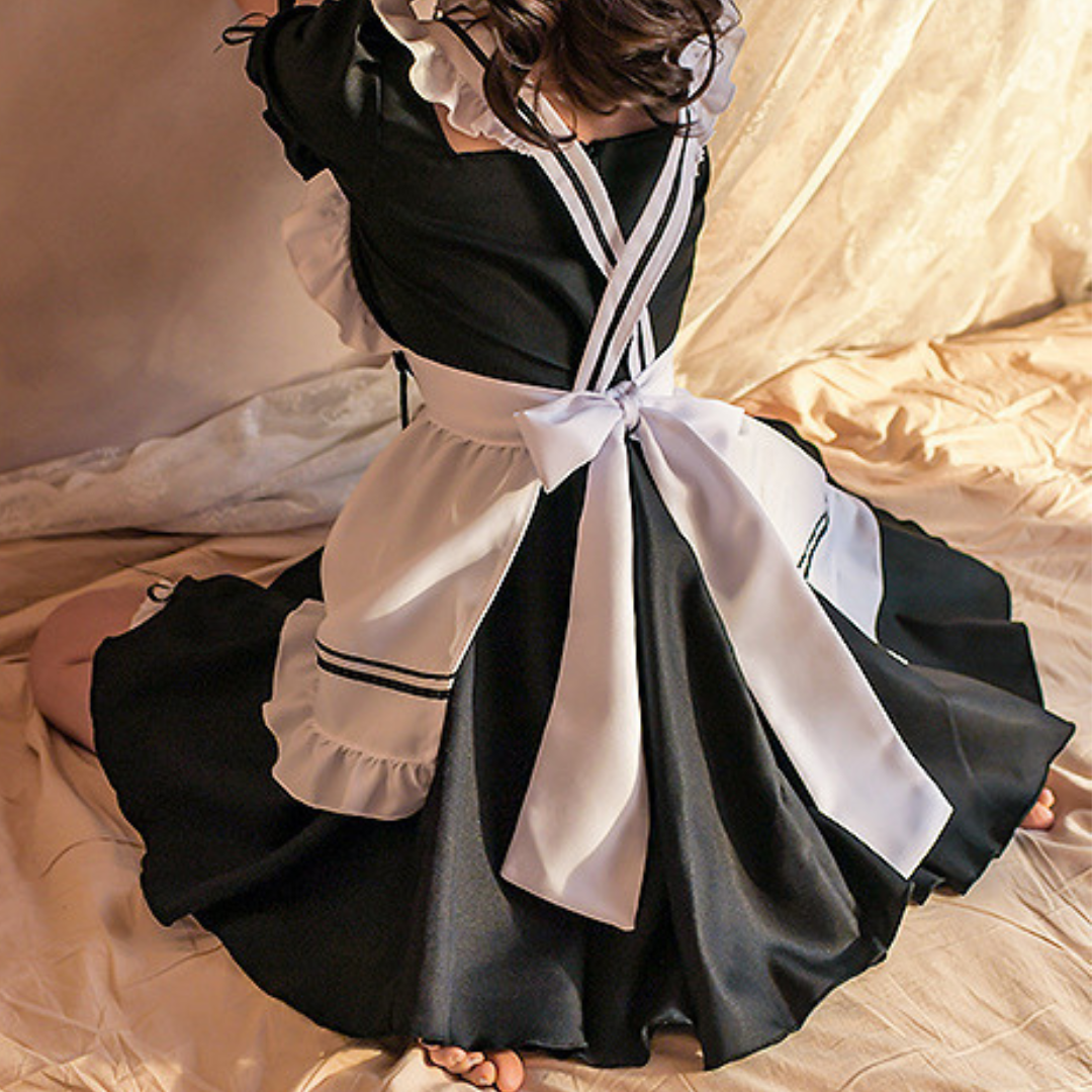 全包型保守可愛女僕套裝 JK-0077