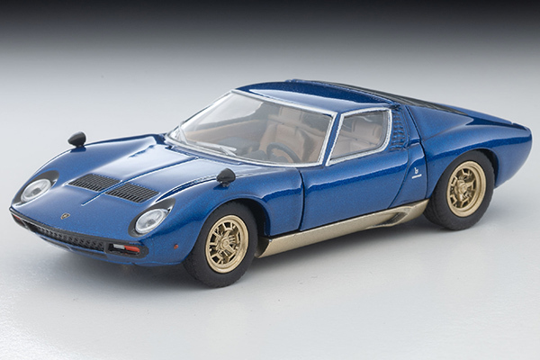 【預訂/10月】Tomytec LV Lamborghini Miura S Blue Metallic