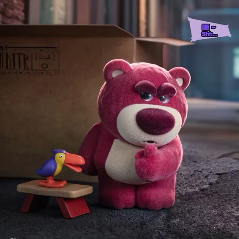 52toys 迪士尼 草莓熊 3代 迷人大BOSS 盲盒