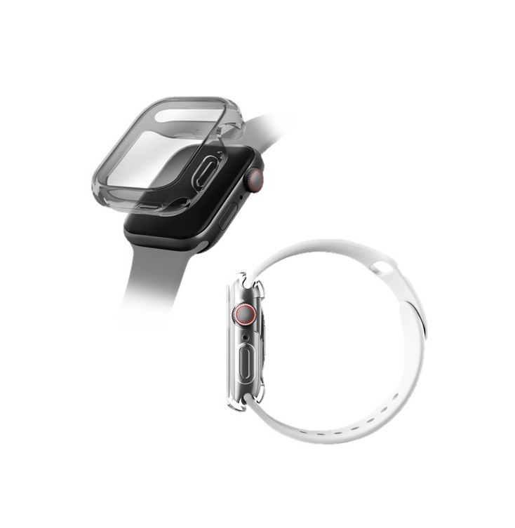 UNIQ Garde Apple Watch 全包覆輕薄透明防撞保護殼