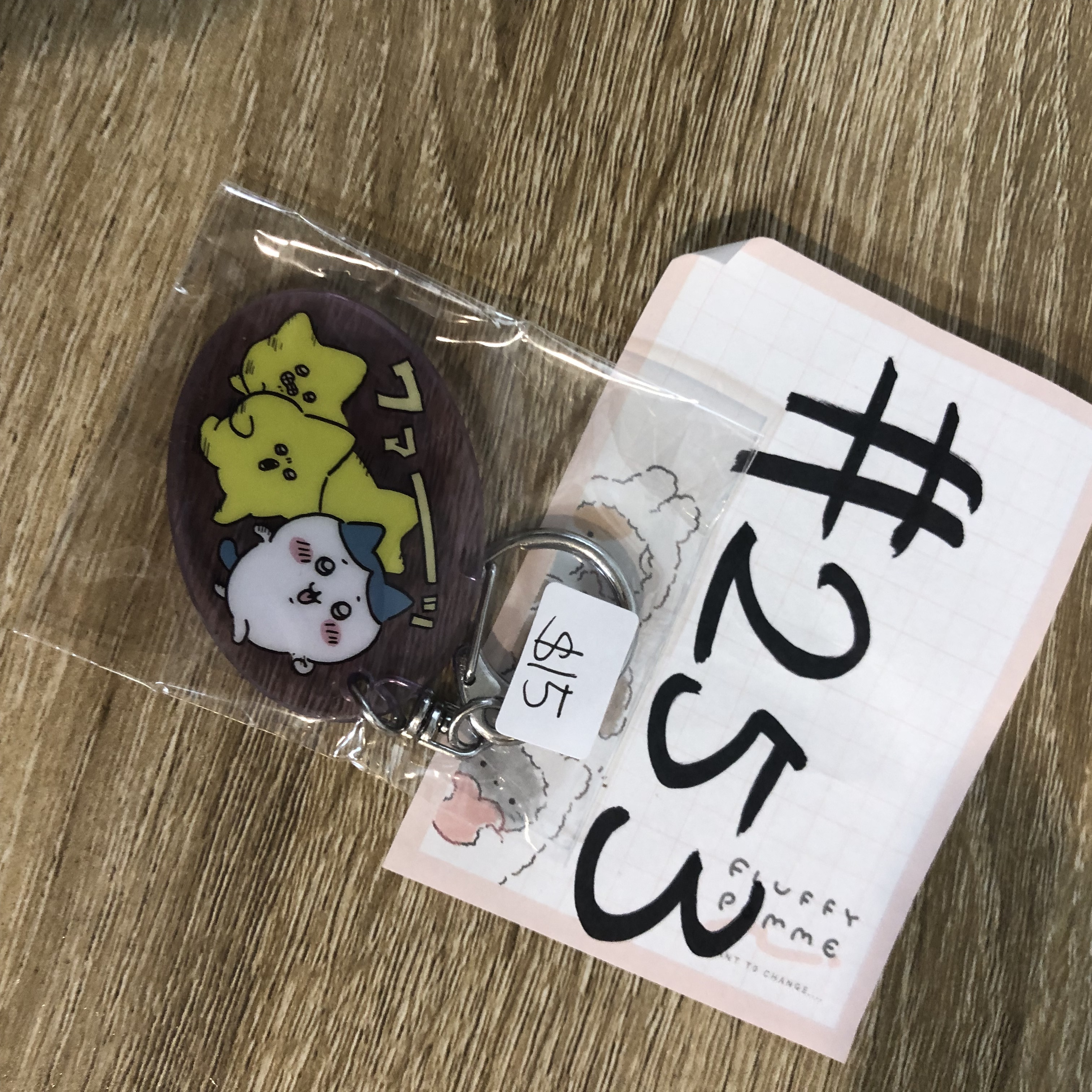 CHIIKAWA 八字貓 掛件 #253