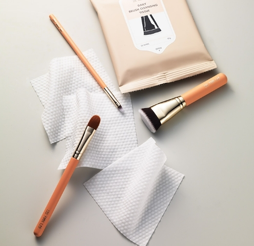 韓國代購The tool lab 1036 Daily Brush Cleansing Tissue 毛掃清潔巾(3包)