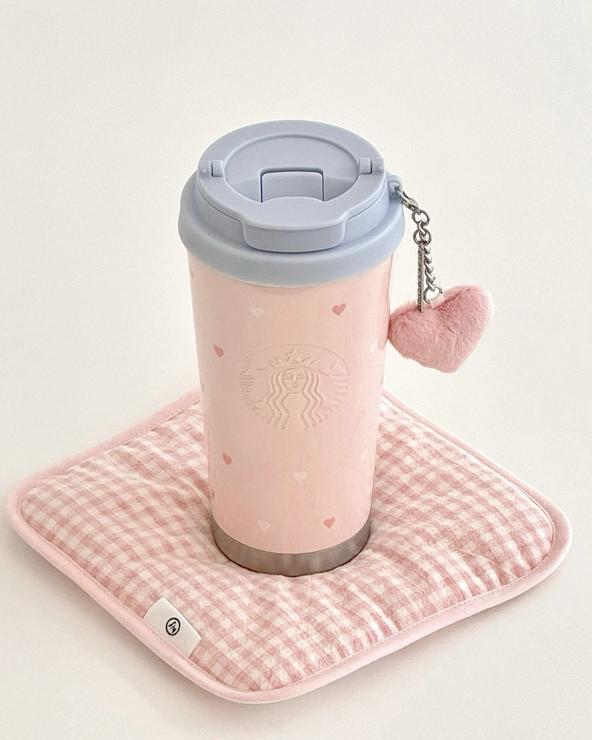 Starbucks 星巴克 心動告白系列 粉嫩寶寶藍保溫杯 473ml