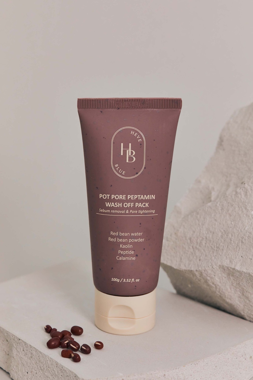 HEVEBLUE Pot Pore Peptamin Wash Off Pack 🫘🫘紅豆泥毛孔清潔面膜 100g