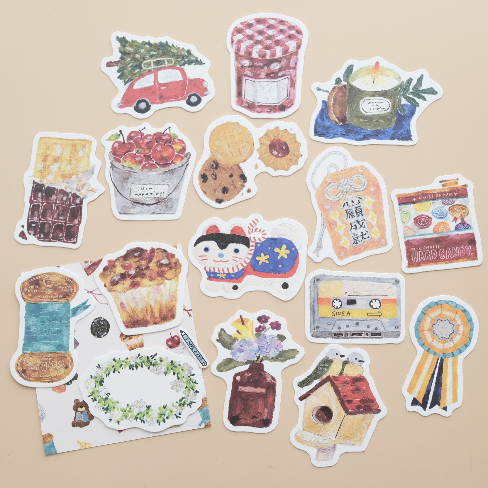 禮物系列  軋型小卡 | OURS 森林好朋友