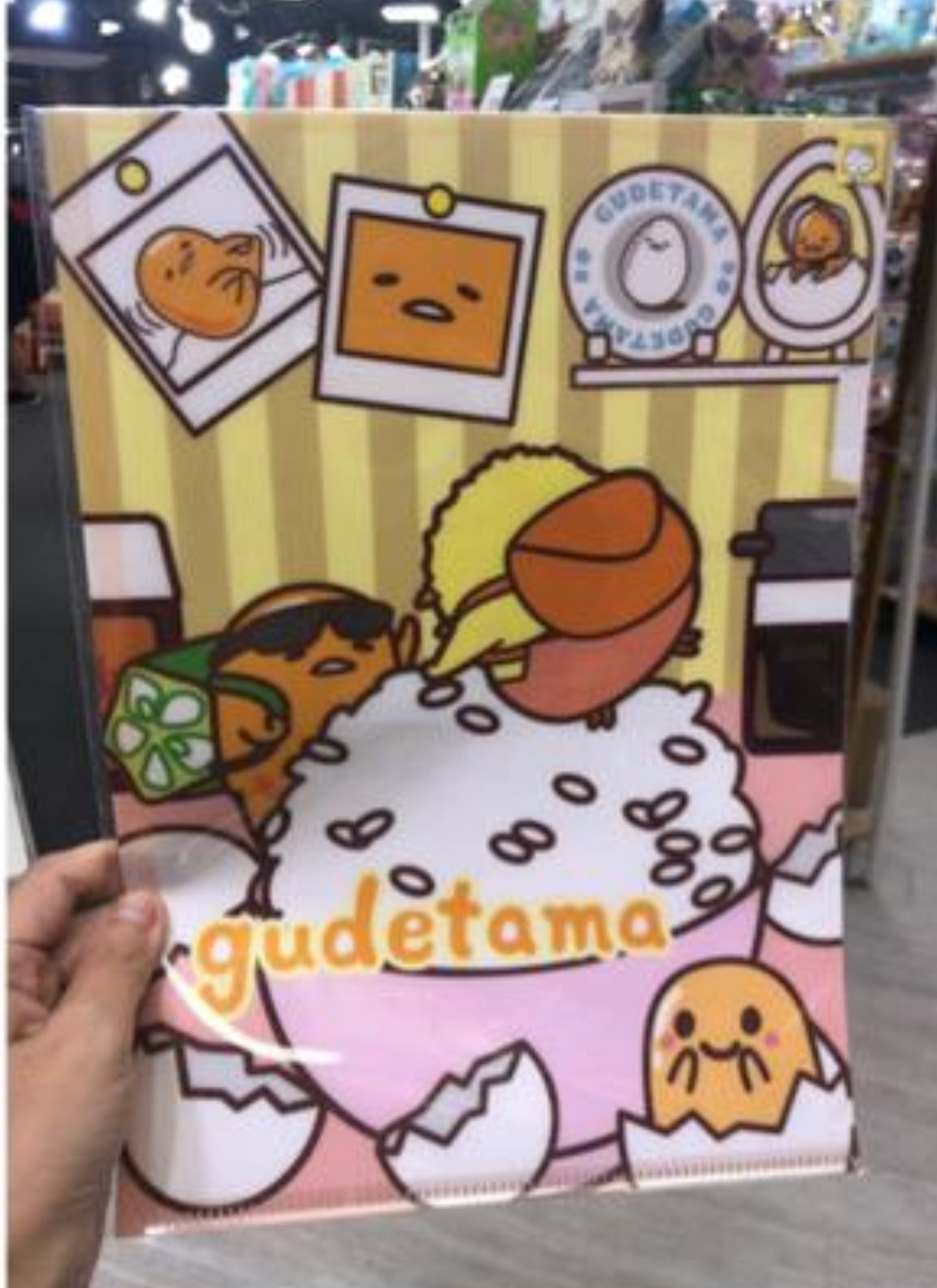 蛋黃哥 A4 文件夾