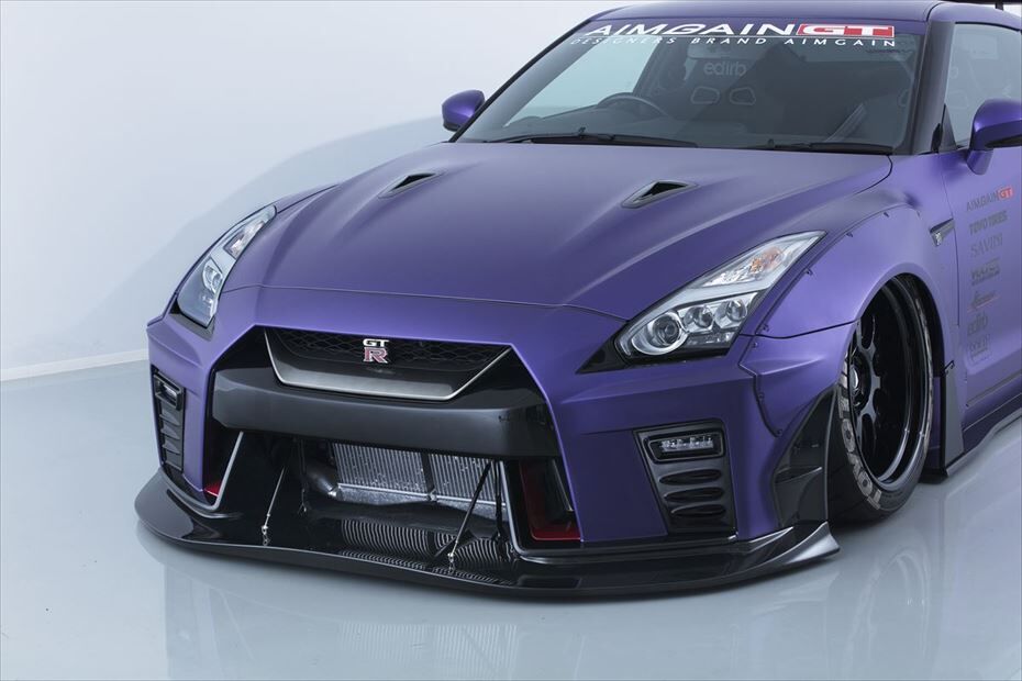 AIMGAIN GT type2 寬體空力套件組 NISSAN GT-R R35 2017-