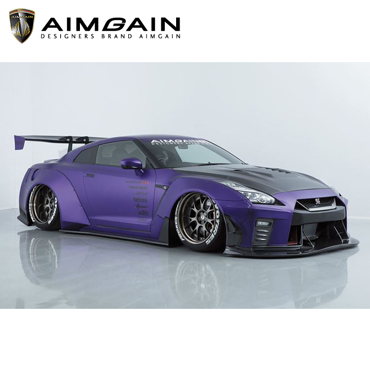 AIMGAIN GT type2 寬體空力套件組 NISSAN GT-R R35 2017-