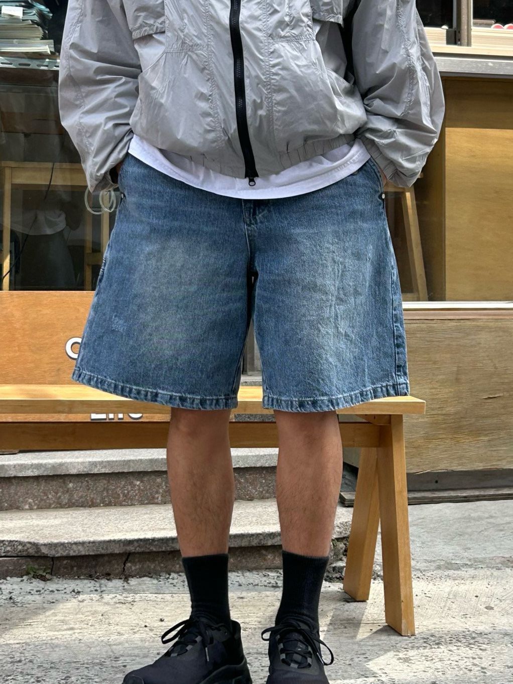 洗水牛仔短褲 Veil-028P