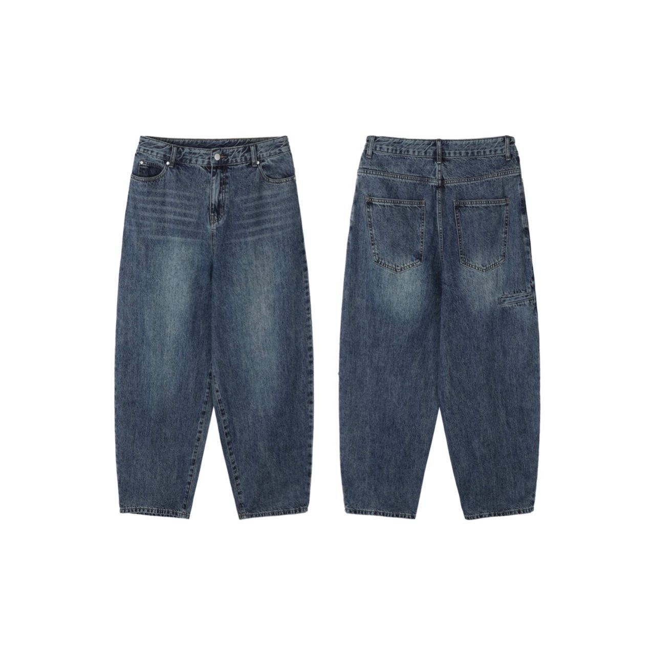 洗水鬆身牛仔褲 Veil-029P