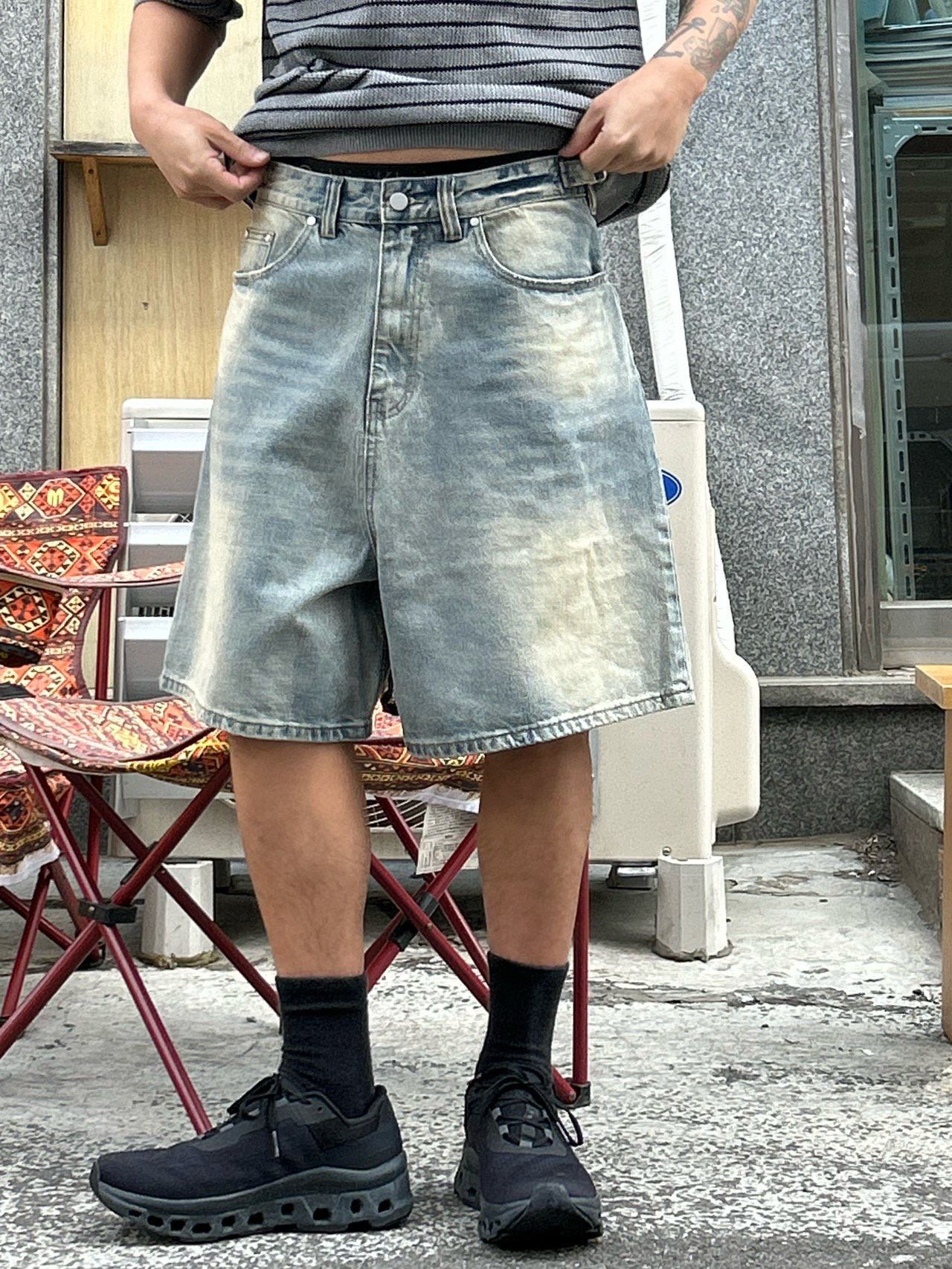 洗水牛仔短褲 Veil-030P