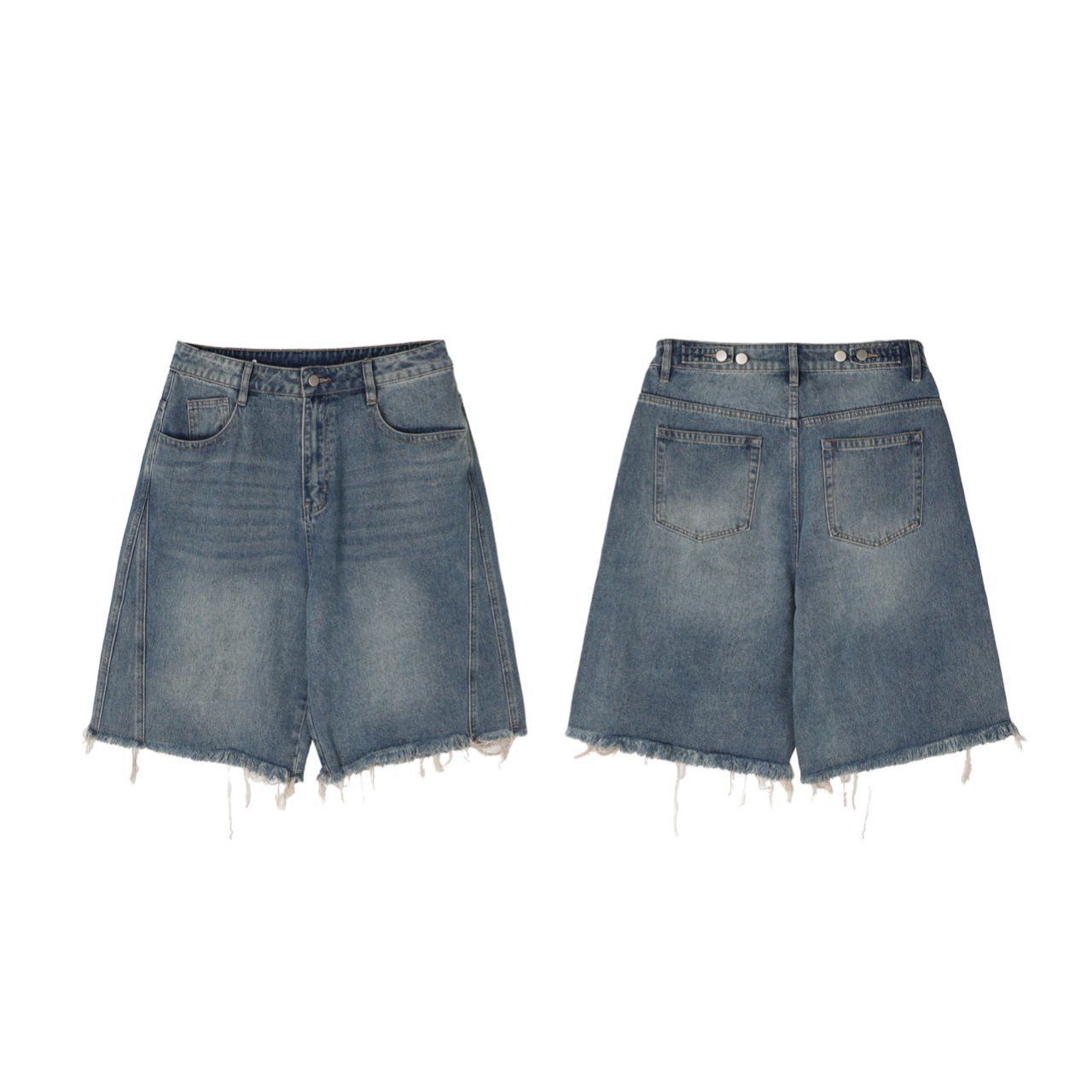 洗水牛仔短褲 Veil-043P