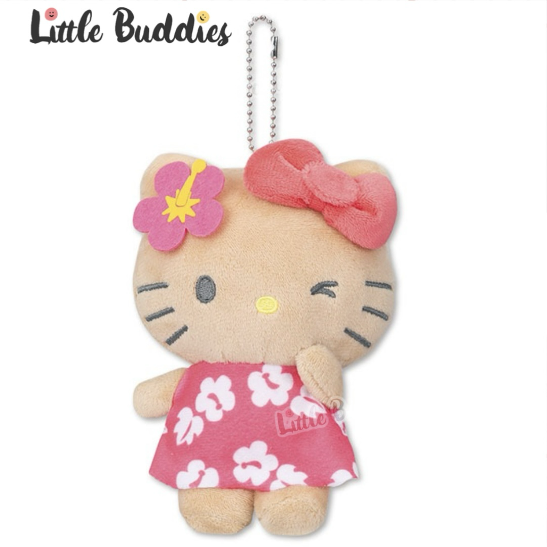 日本 Sanrio 黑皮/ 曬黑系列 花花衫公仔匙扣