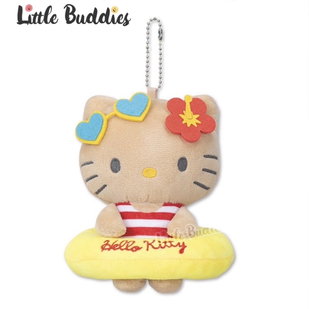 日本 Sanrio 黑皮/ 曬黑系列 水泡公仔匙扣