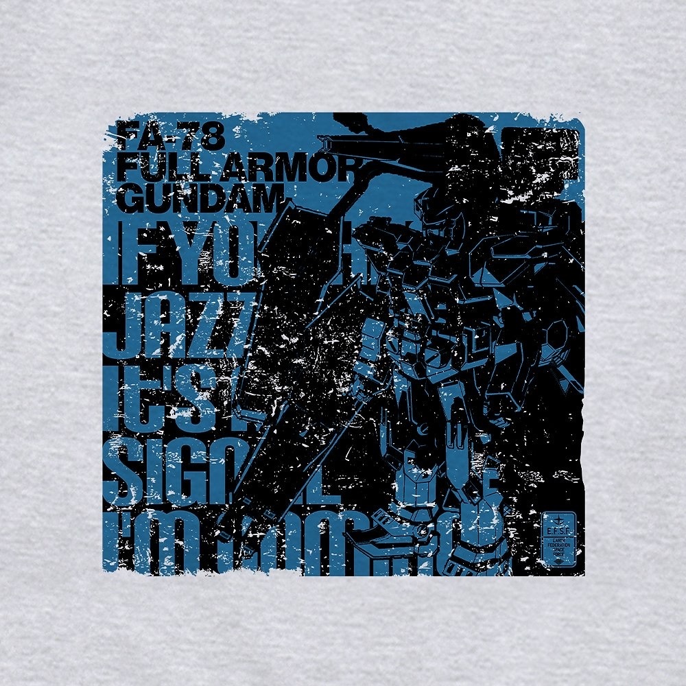 Cospa 0519 フルアーマー・ガンダム Tシャツ [機動戦士ガンダム サンダーボルト] ASH