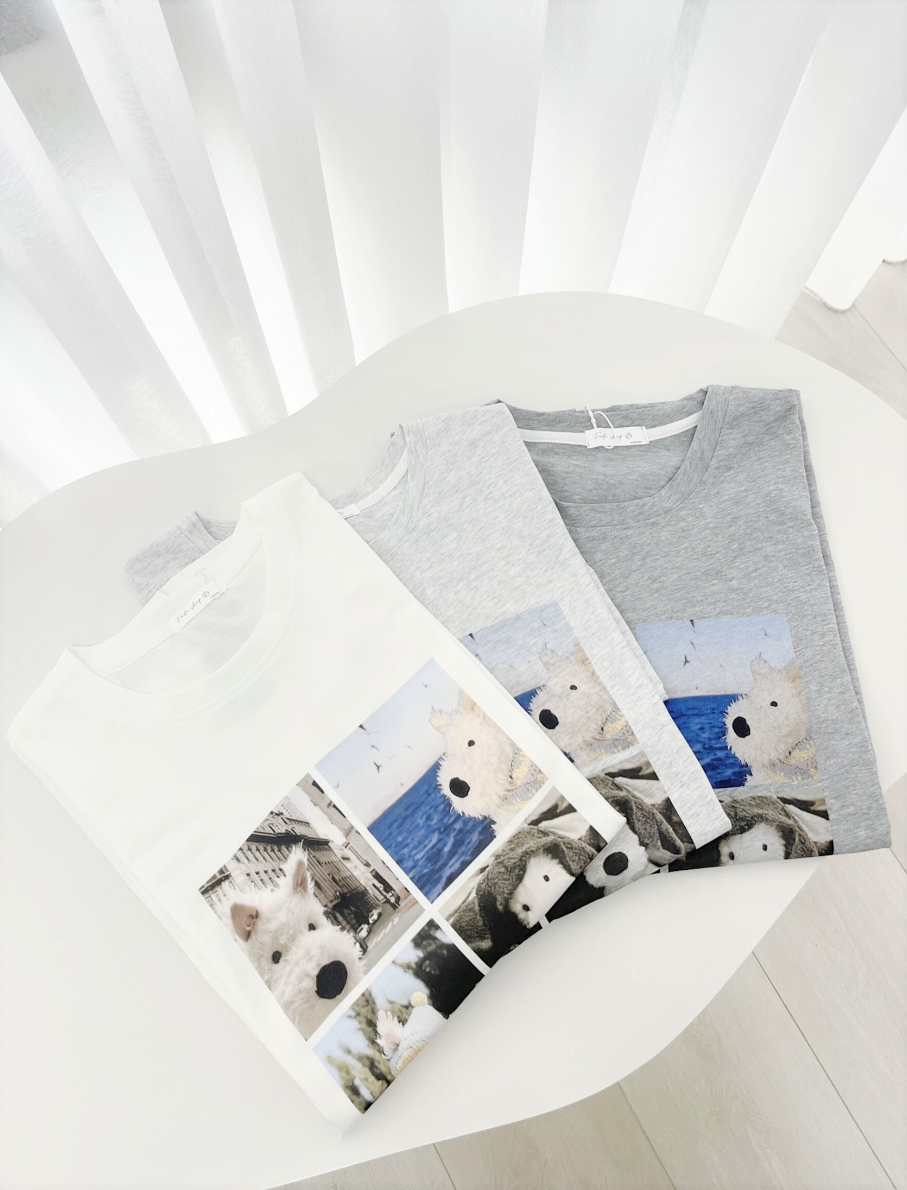 法朵Fado shop｜ 汪汪寫真圓領棉T 0213127