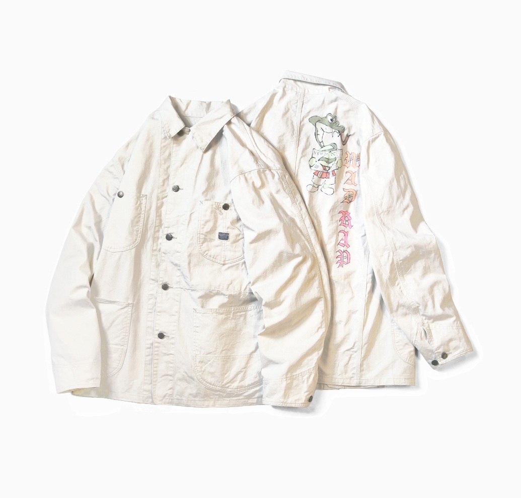 KAPITAL 2025 MURATWILL CACTUS BEER JACKET - IVORY PRE ORDER ITEM (預訂中)