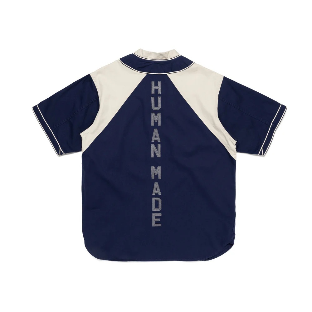 HUMAN MADE 2025 BASEBALL S/S SHIRT - PRE ORDER ITEM (預訂中)