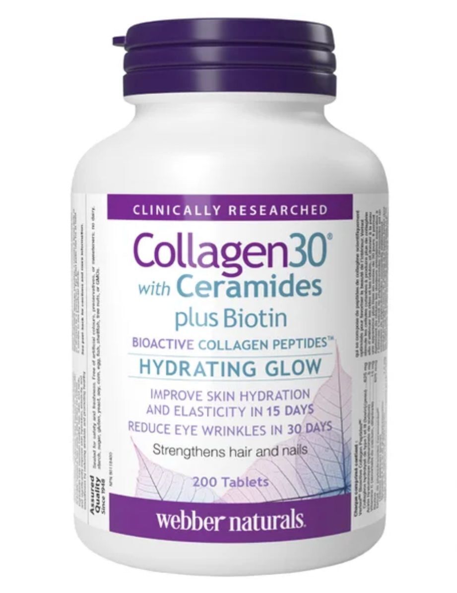 加姐 Webber Naturals 膠原蛋白 Collagen30 200粒 *滿$899包京東送貨上門* CC200