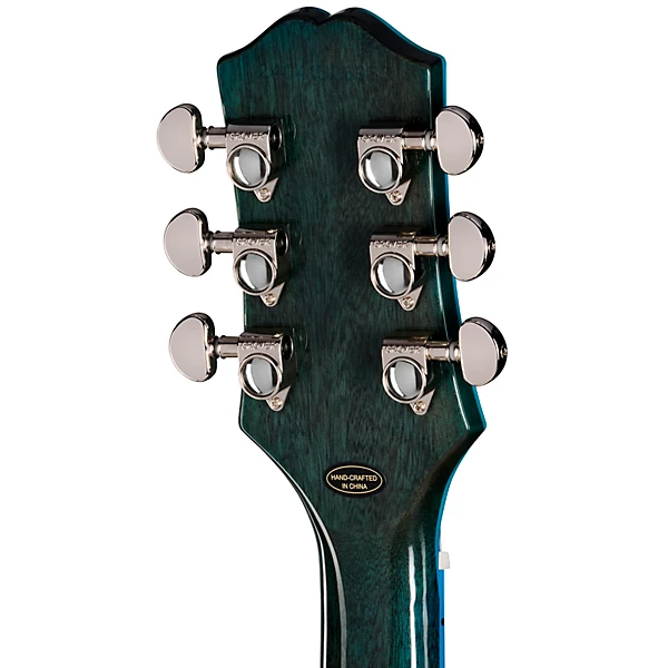 Epiphone Epiphone Les Paul Custom Widow 限量版 電吉他 靛青虎紋 第 5 張圖片｜三峽吉他 / Bass